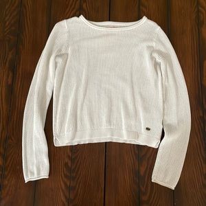 Whit knit sweater shirt